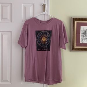 Purple Graphic Tee